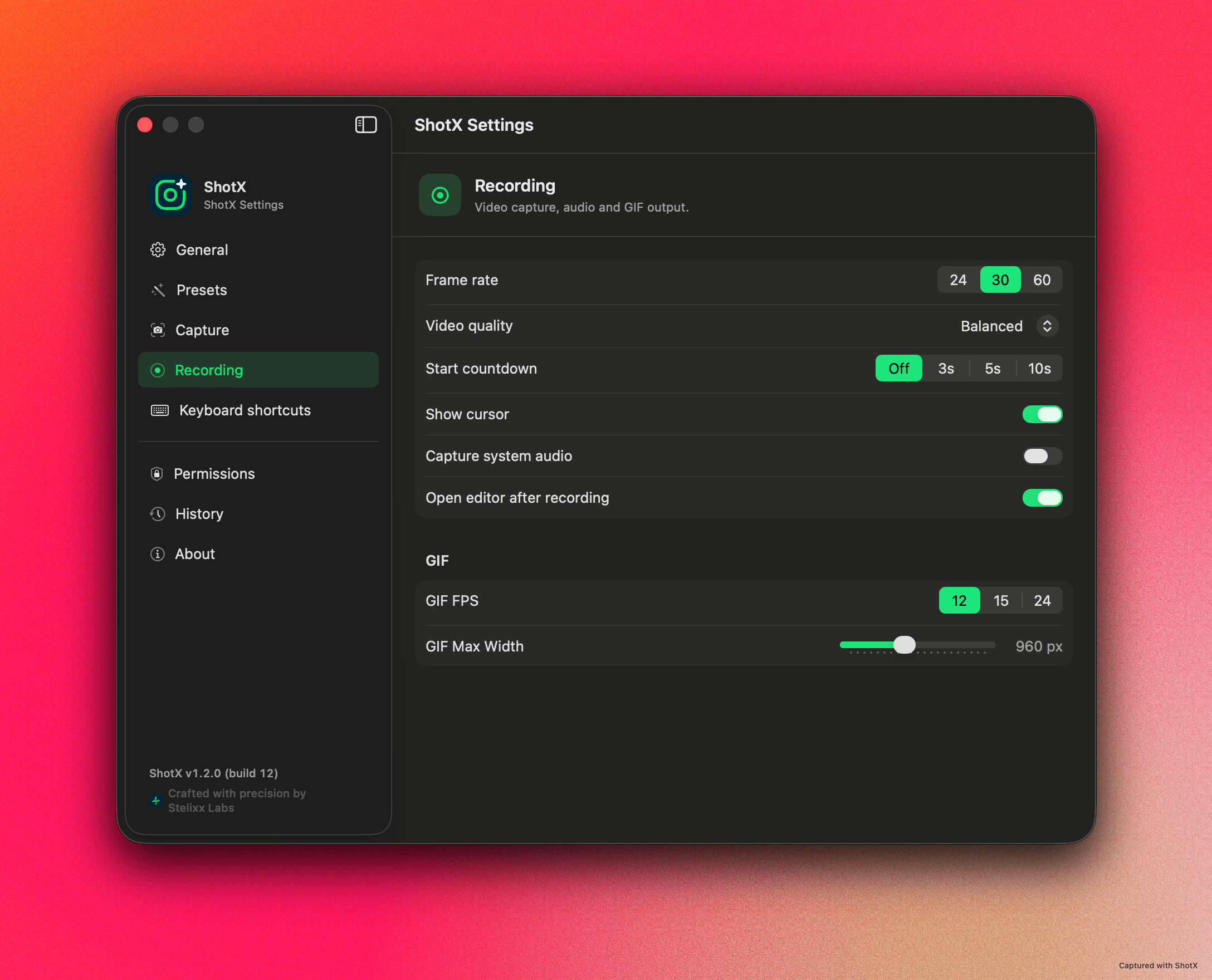 Recording & GIF Engine